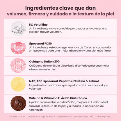 Bálsamo renovador de Volumen con colágeno (Volufiline + PDRN + NAD)