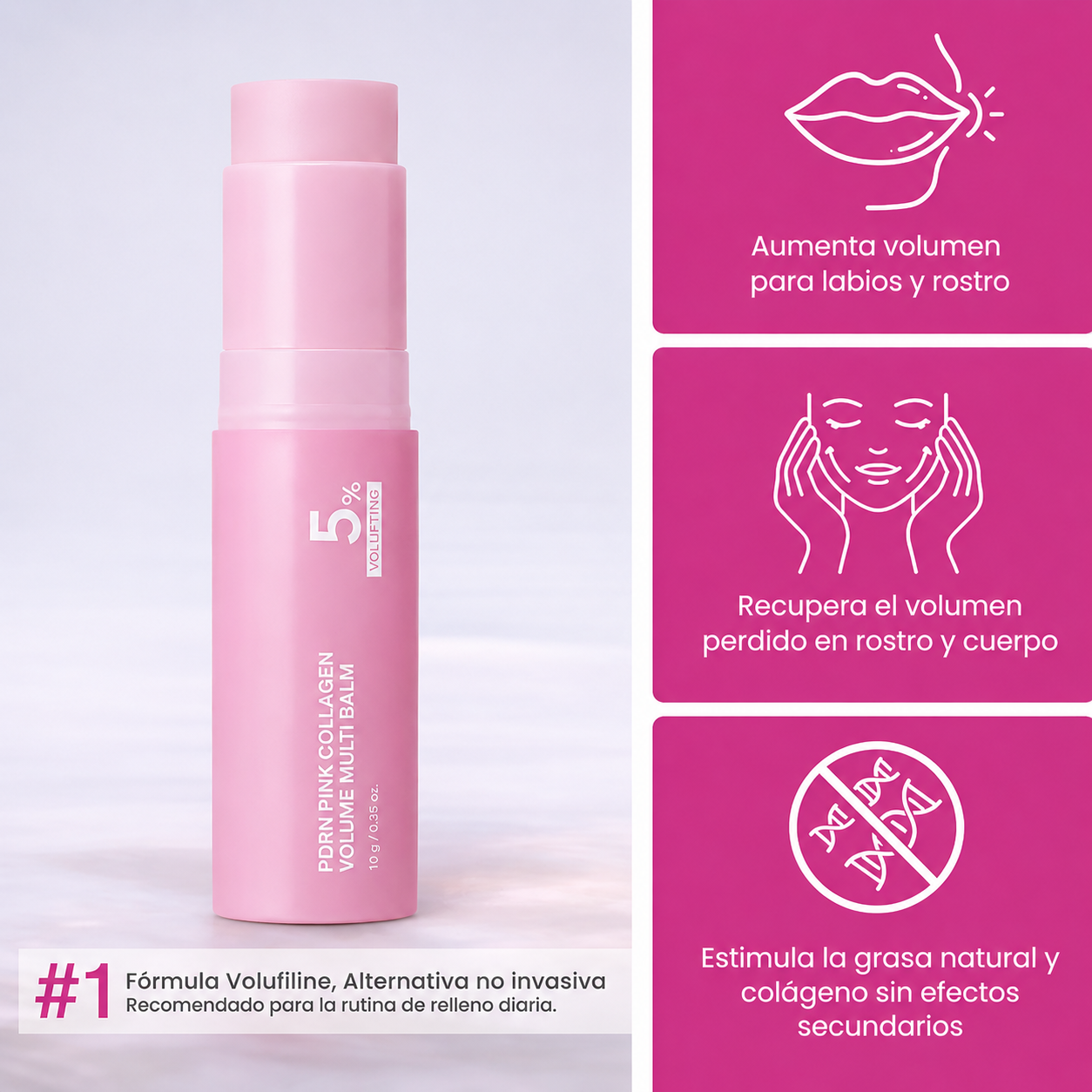 Bálsamo renovador de Volumen con colágeno (Volufiline + PDRN + NAD)