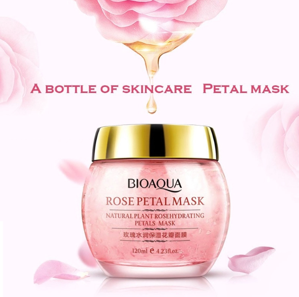 Rose Petal Mask Skin Care Sleep Mask - Essentia Bella