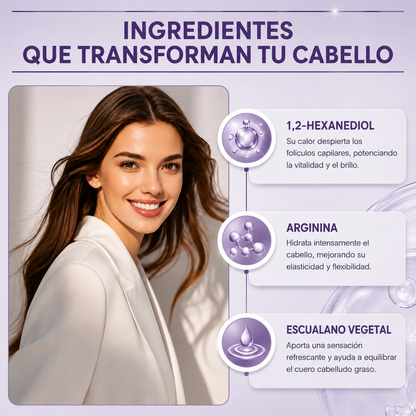 Sérum Capilar Anti-Frizz | Cabello Liso e Hidratado Todo el Día