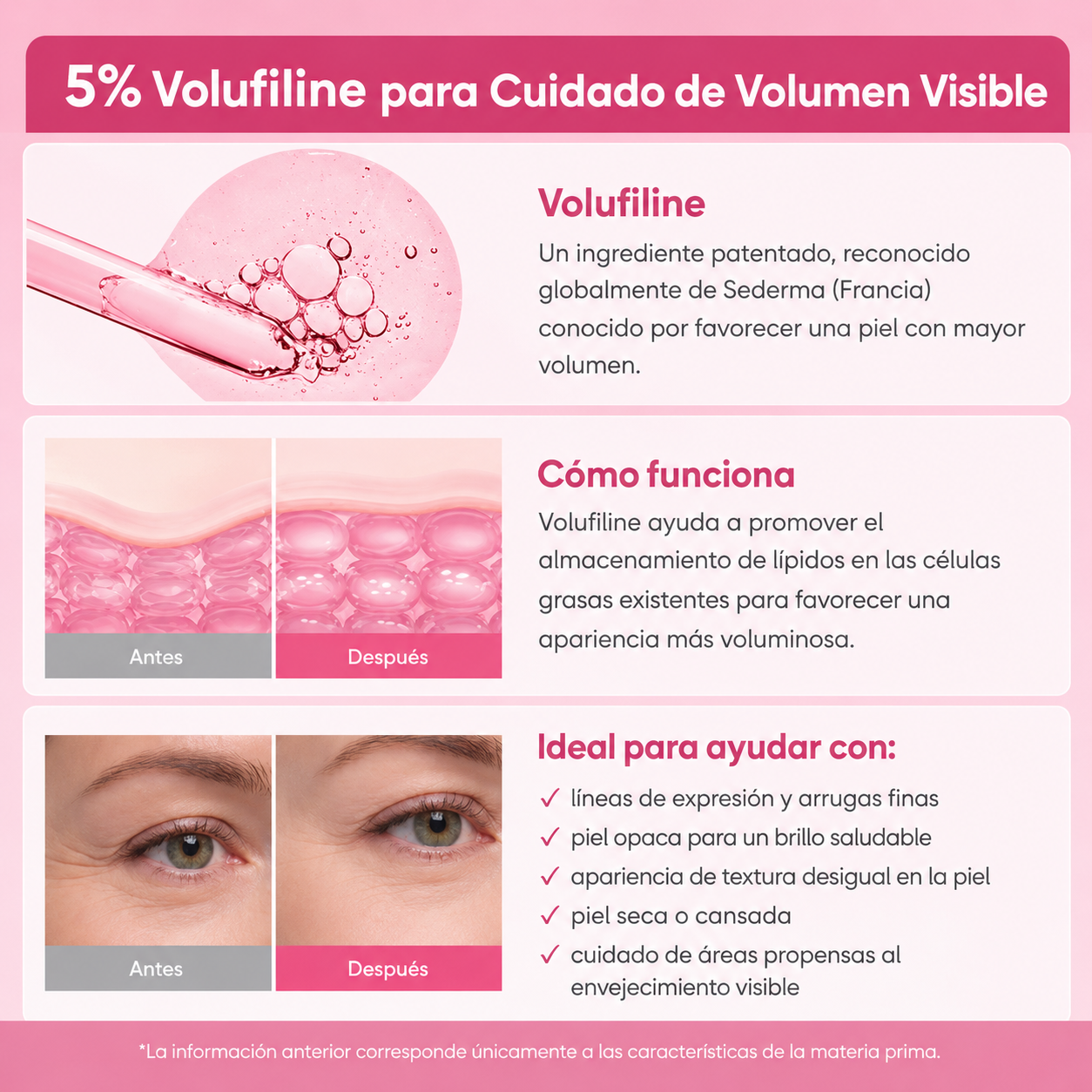 Bálsamo renovador de Volumen con colágeno (Volufiline + PDRN + NAD)