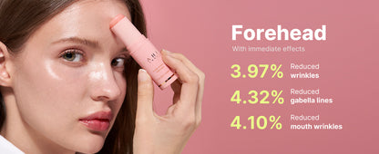 KAHI Wrinkle Bounce Multi Balm Stick | PDRN Collagen Wrinkle Stick | Korean Skin Care |All-in-One Hydrating Lip Balm Eye Cream Neck Cream Make Up Base & Face Mist Moisture Balm