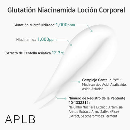 Glutathione Niacinamide Body Lotion (300ml)