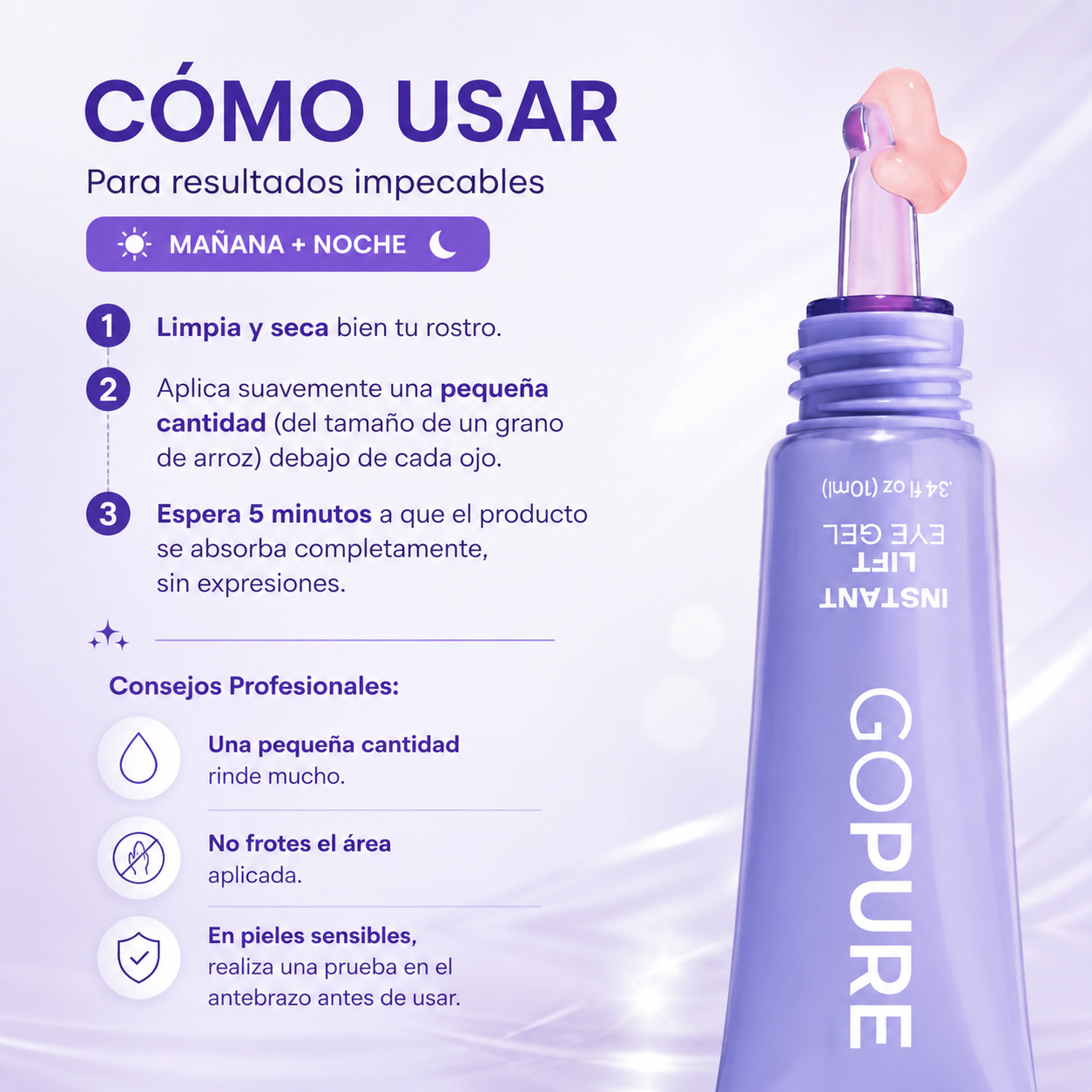 Instant Lift Eye Gel™ | Lifting Instantáneo para una Mirada Más Joven ⭐