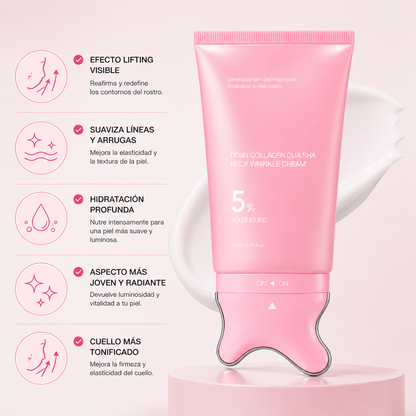 Crema Gua Sha Reafirmante | Óvalo Definido ⭐