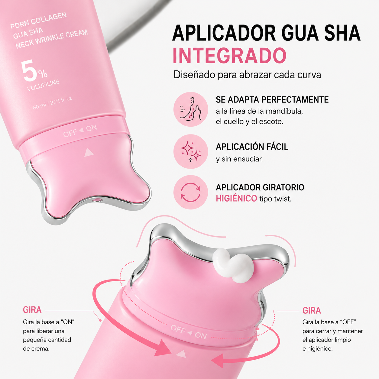 Crema Gua Sha Reafirmante | Óvalo Definido ⭐