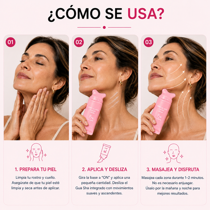 Crema Gua Sha Reafirmante | Óvalo Definido ⭐