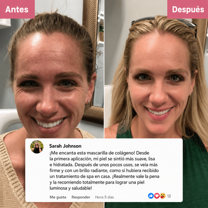 Mascarilla Nocturna de Colágeno™ | Firmeza, Hidratación y Glow ⭐