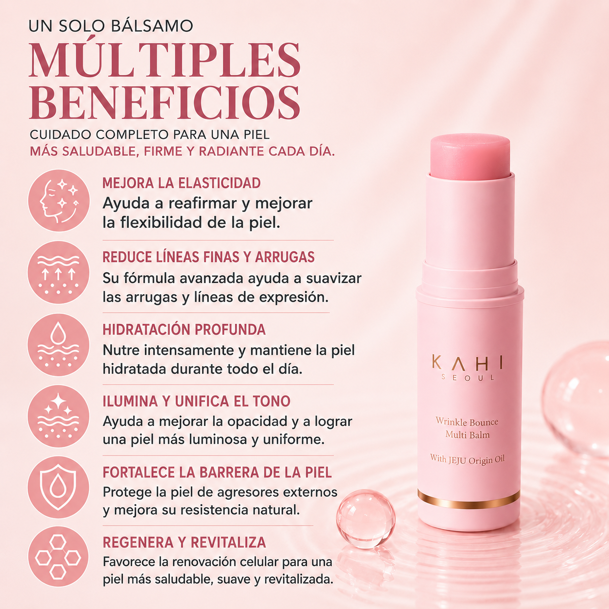 KAHI™ Multi Balm Coreano | Hidratación, Luminosidad y Firmeza al Instante