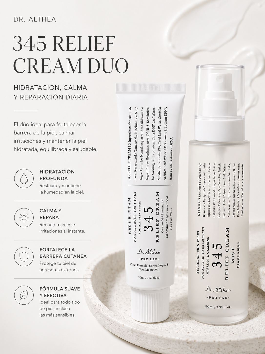 Dr. Althea 345 Cream | Crema Reparadora para Acné y Manchas
