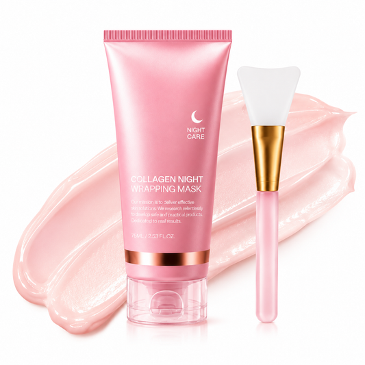 Mascarilla Nocturna de Colágeno™ | Firmeza, Hidratación y Glow ⭐