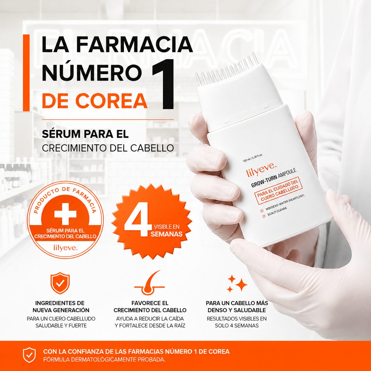Lilyeve™ | Fórmula Coreana para un Cabello Más Fuerte