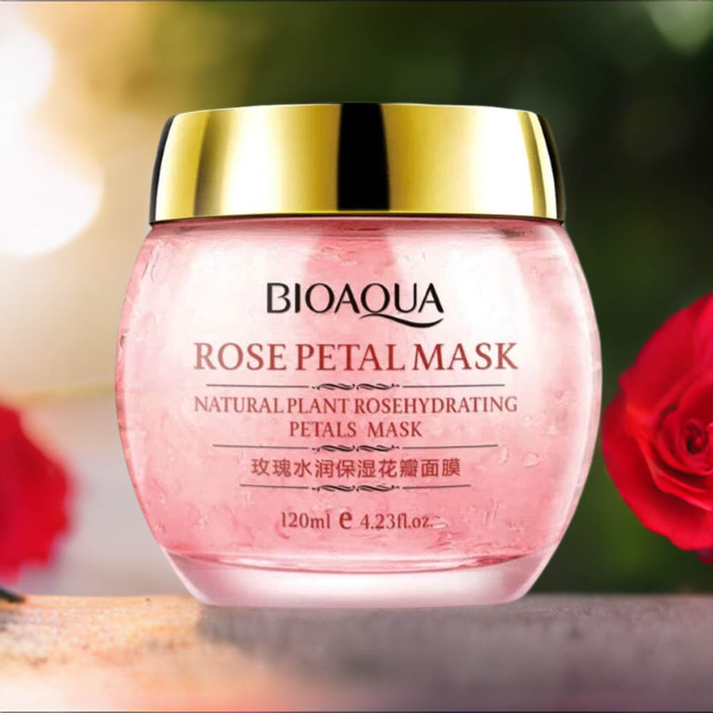 Natural Plant Rose Petal Mask - Essentia Bella